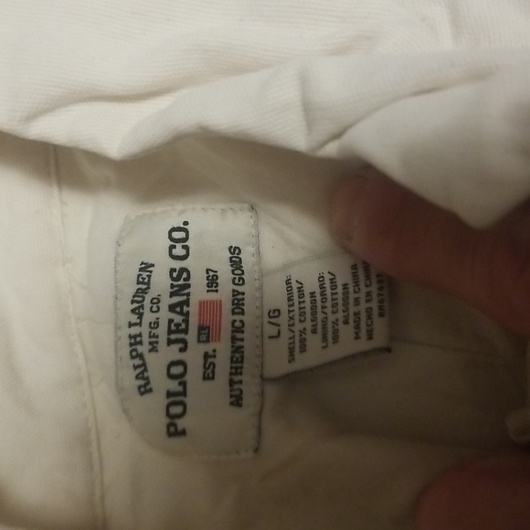 VINTAGE WOMEN'S RALPH LAUREN MFG.CO. POLO JEANS CO. JACKET SIZE LARGE - Picture 2 of 6